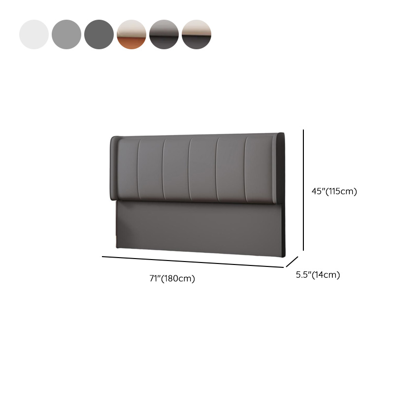 Modish No Distressing Timber Panel Headboard with Rectangle Shape for Full/Queen/Twin Bed, Featuring Sponge Upholstery and Standard Height - image 13