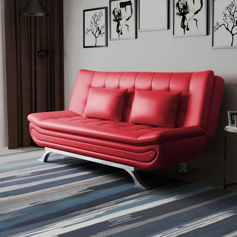 75'' Modern Armless Solid Color Sofa, Foam Filled Upholstery - Partial Assembly - image 14