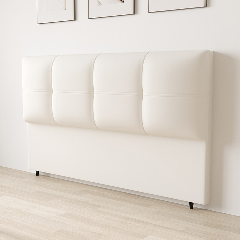 Simplistic Free-standing Standard King(76"W x 80"L)/Queen(60"W x 80"L)/Full(54"W x 75"L) Panel No Distressing With Legs in Wood and Sponge