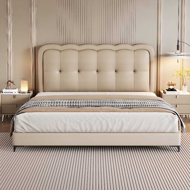 Trendy Queen(60"W x 80"L)/Full(54"W x 75"L) Standard（36-55“） Rectangular Stitch-tufted No Distressing Panel with Sponge Cushion - image 11