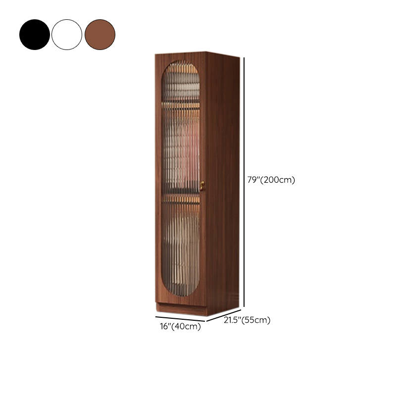 Modish Alloy Armoire Cabinet with Adaptable Shelf, Soft Close Door, and Clothing Rod - image 13