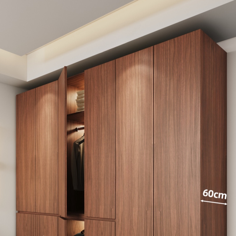 Acorn Minimalist Laminate Independent Wardrobe Closet with Soft Close Drawer, Soft Close Door, and Interior Shelves - image 6