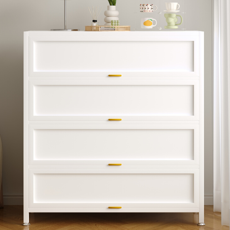 Casual Iron Desk Combo Dresser with Multiple Cabinets and Interior Shelves Options - image 3