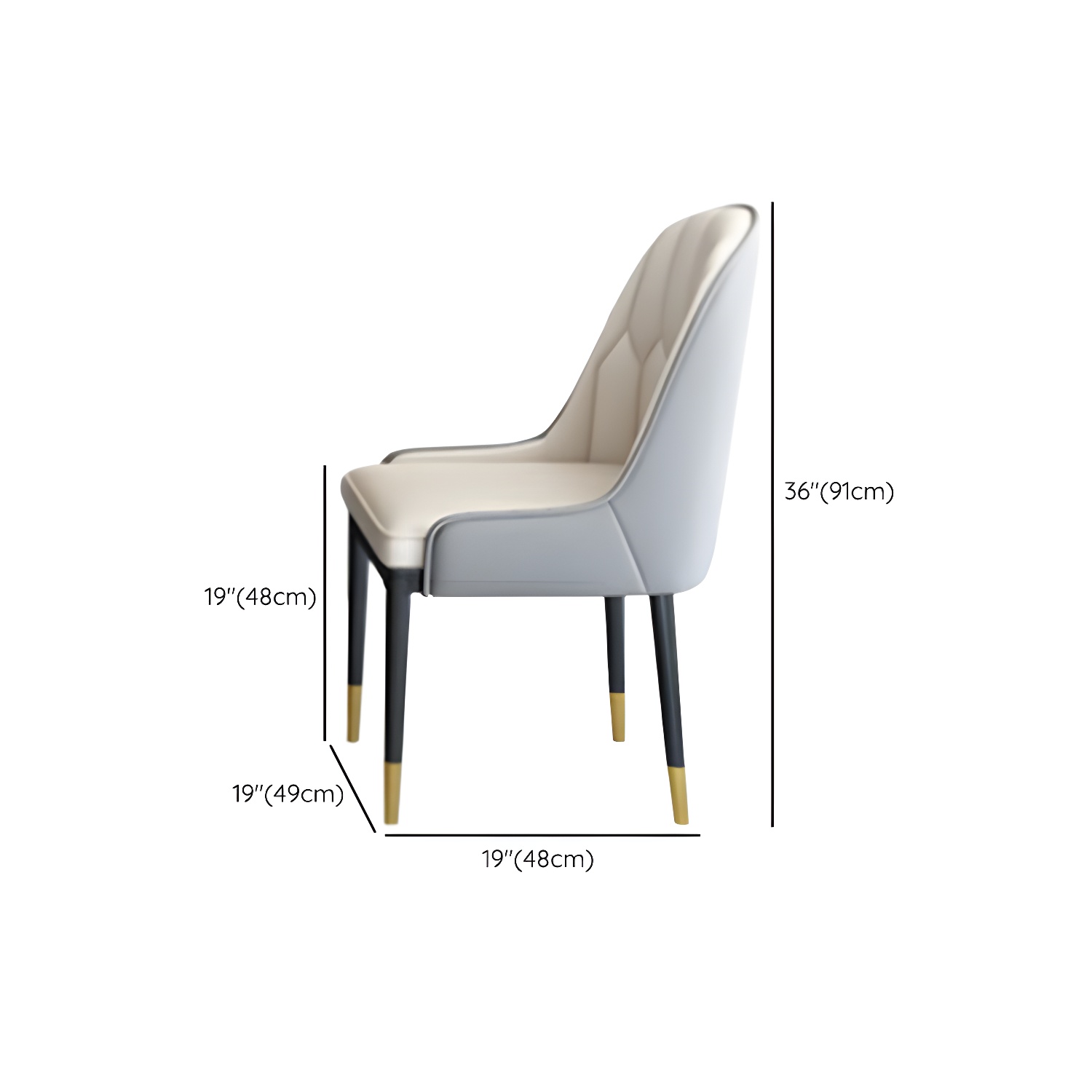 Glam Round Marble Dining Set in White with Black Metal Pedestal Base - 1/5/7 Piece Set - image 17