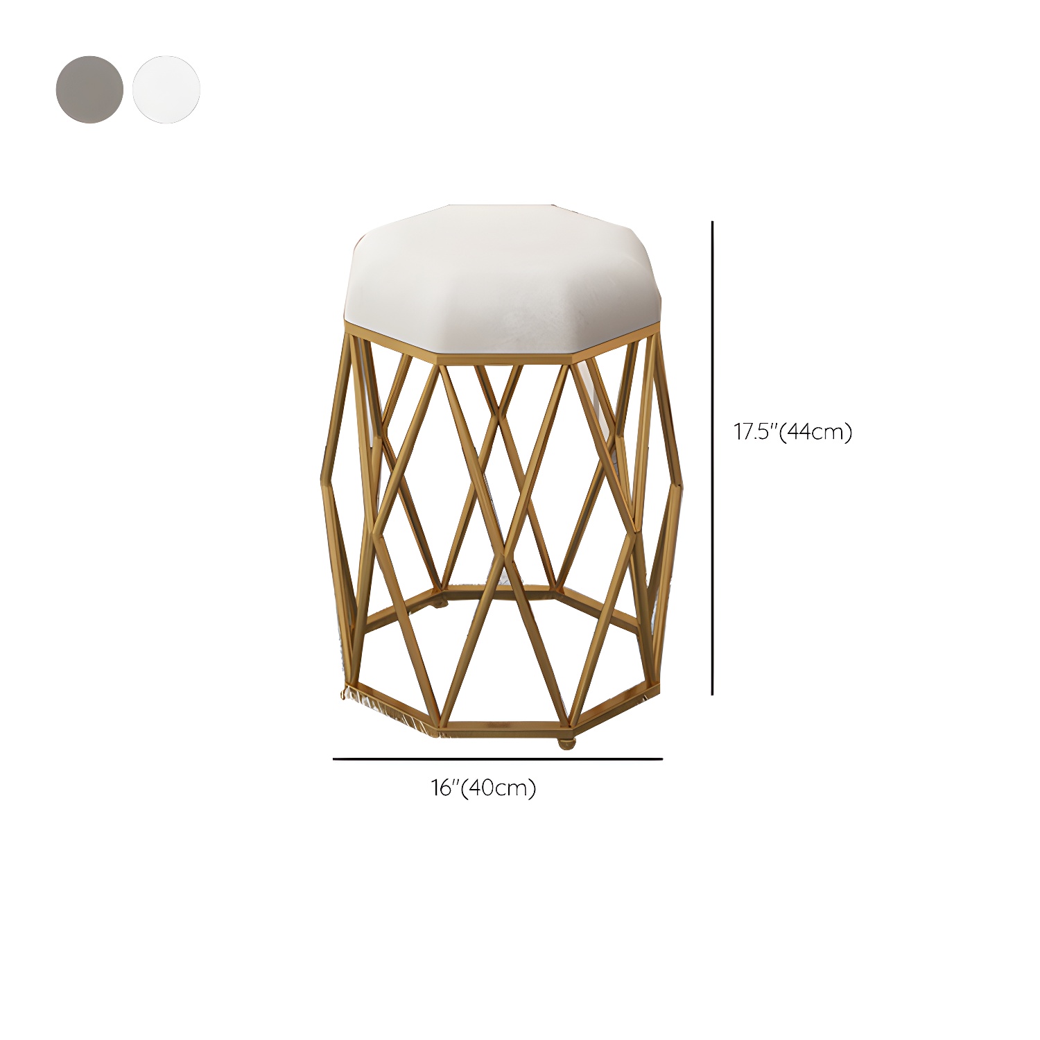 Luxurious Vanity Dressing Table Solid Wood Vanity Set with Stool and Mirror - image 19