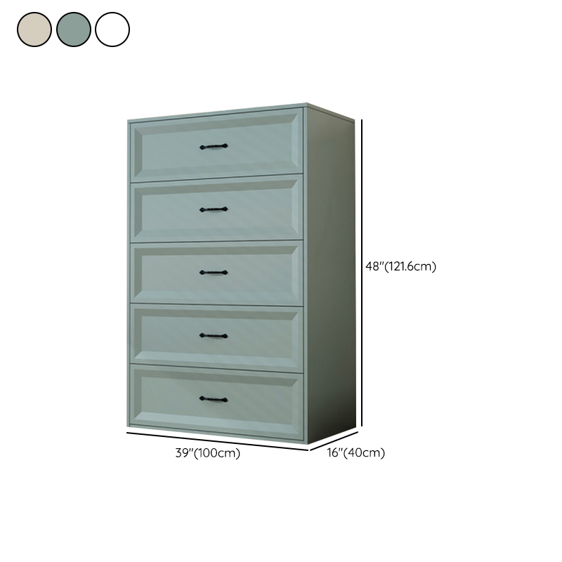 Casual Steel Bachelor Chest/Semainier with 5/4/3 Drawers in Vertical/Horizontal Orientation - image 16