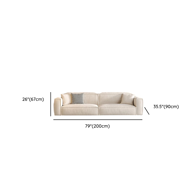 Straight/L-Shape Cotton Upholstered Sofa Couch/Corner Sectional with Horizontal/Left Orientation - image 10