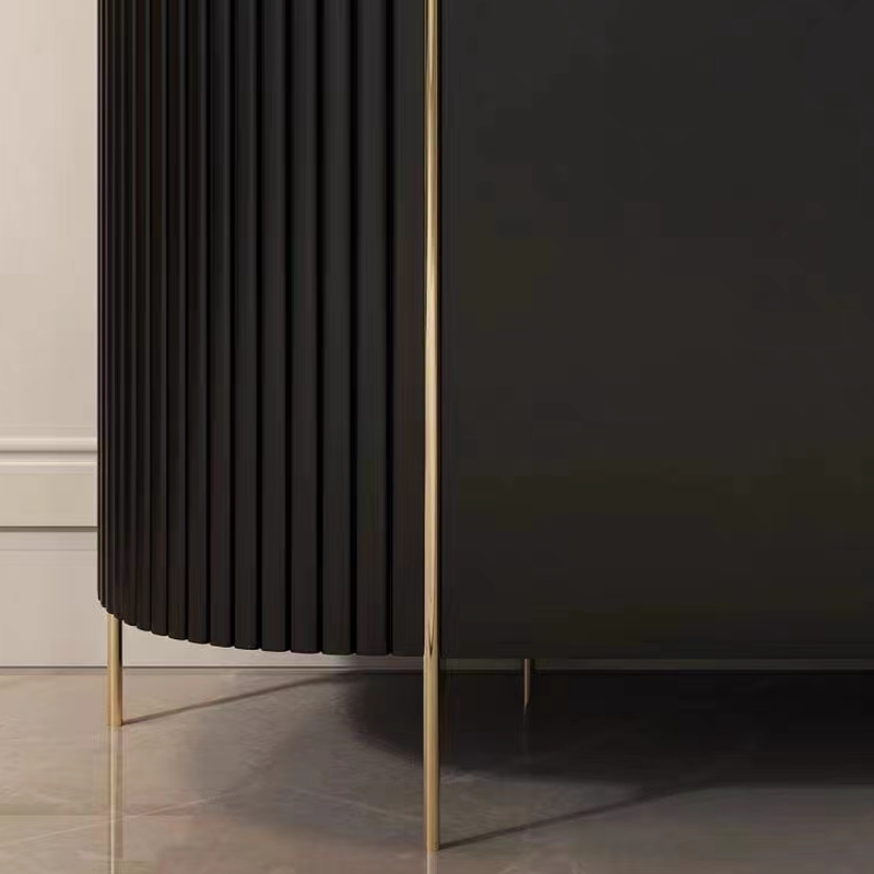 Glamorous Ground Sideboard with Standard/Narrow Size, 1 Shelf, Cabinets, Sintered Stone Countertop, and 2 Doors - image 9