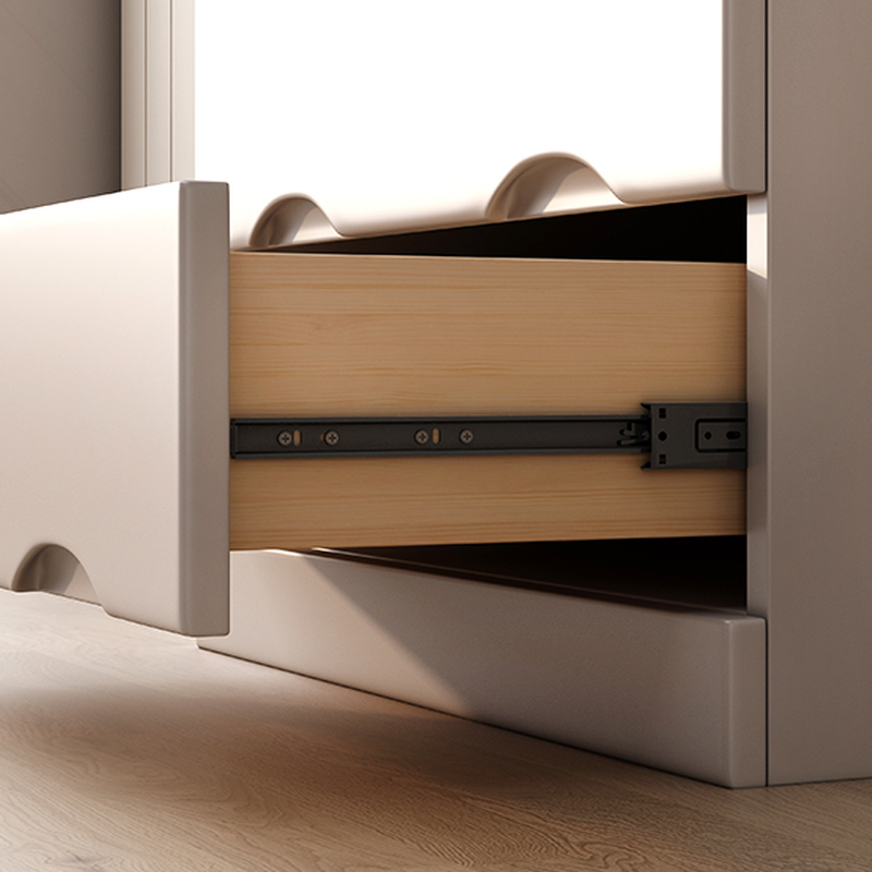 Light Gray Simple Cube Console Dresser for Parlor - image 4