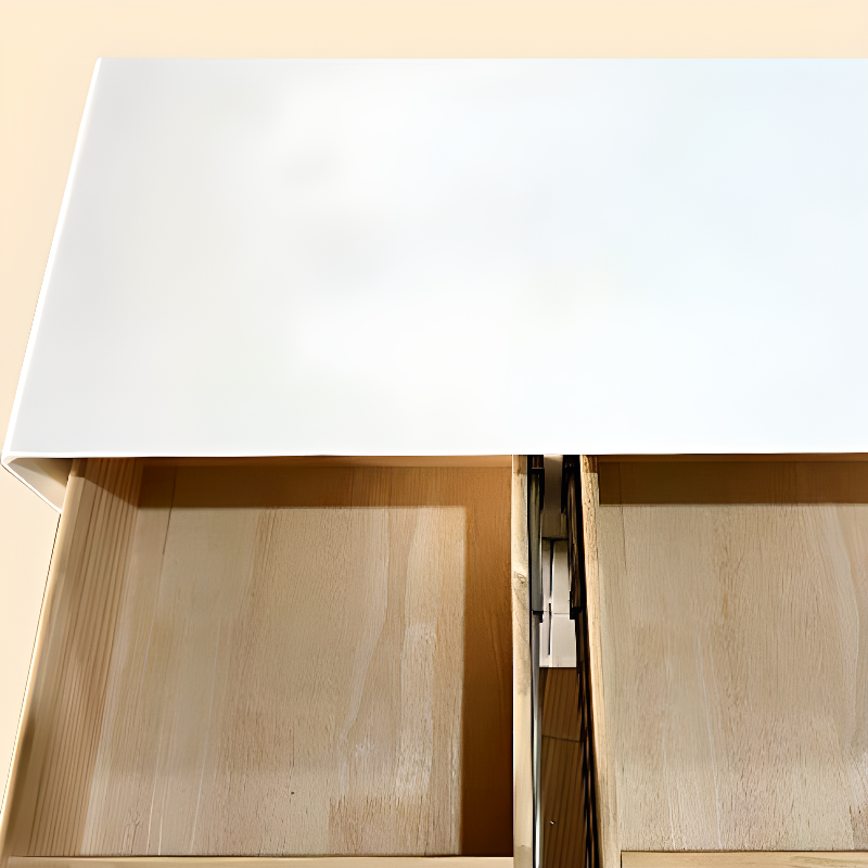 Simple Lumber Horizontal Double Dresser for Sleeping Room, 8 Drawers/6 Drawers - image 12