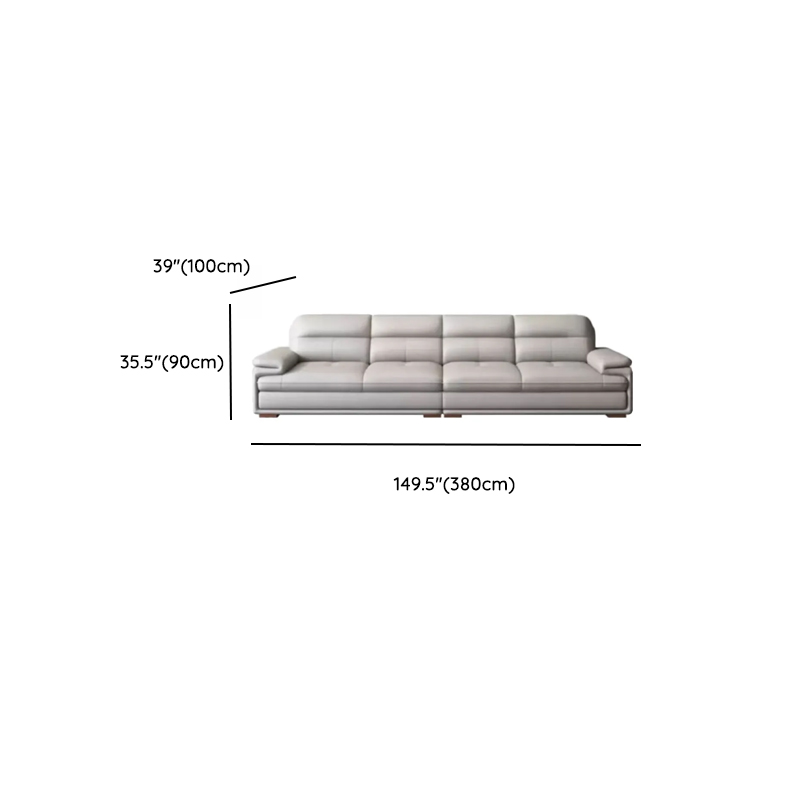 Versatile Straight/L-Shape White Sofa/Sofa Recliner with Horizontal/Right Hand Facing Orientation - image 17