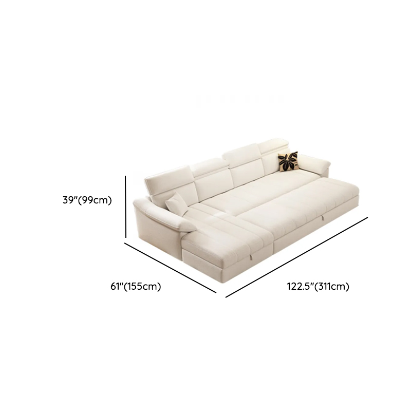 Straight 7 Person Sofa Recliner with Under-seat-storage in Horizontal Orientation - image 10