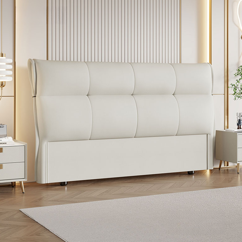 Art Deco Style Panel Headboard with No Distressing, Decorative-stitched Tufting, Rectangle Shape for Queen/Full/Twin XL Bed, Sponge Upholstery Fill, Standard Height - image 7