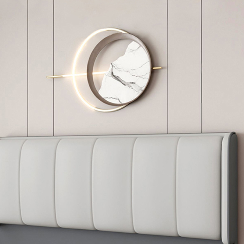 Trendy Panel Headboard in Natural Wood with No Distressing, Rectangle Shape for Twin XL/Full/Queen Bed, Featuring Sponge Upholstery Fill and Standard Height - image 10