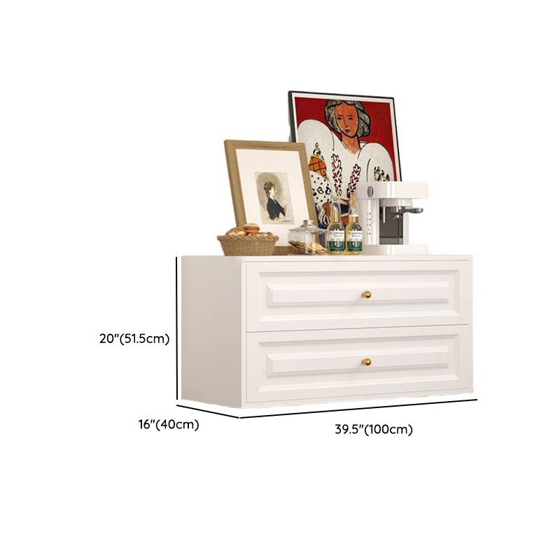 White Simple Iron Lingerie Chest/Bachelor Chest with 5/4/3 Drawers in Vertical/Horizontal Orientation - image 24