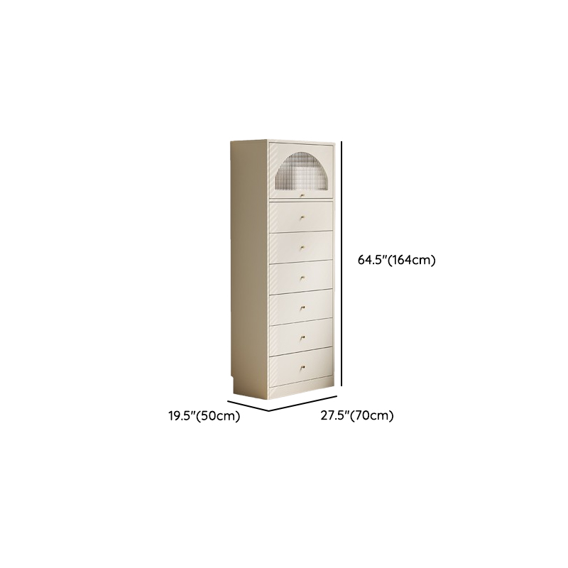 Chalk Casual Composite Wood Combo Dresser with Shelves, 6/3/5 Drawers, Hutch, Vertical - image 29