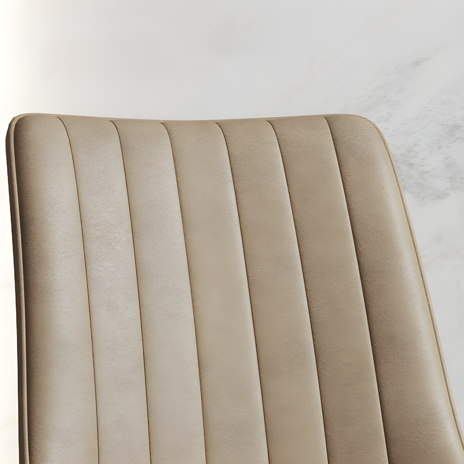 Scandinavian Study Room Leather Side Chair Matte Finish Parsons Dining Chairs - image 12