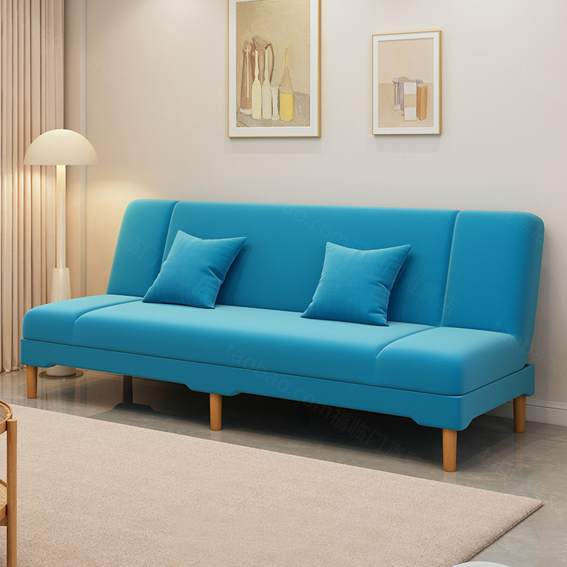 Modern Simple Style Dove Grey/Blue/Green Fold Away Convertible Sofa Living Spaces - image 8
