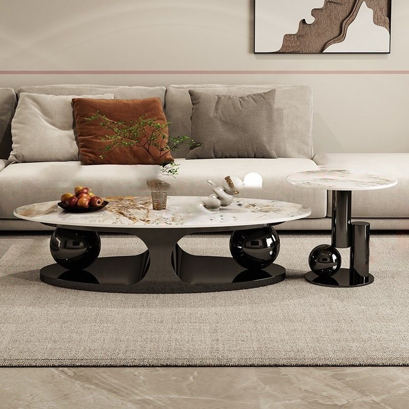 Nested Oblong Coffee Table Ideal for Small Spaces