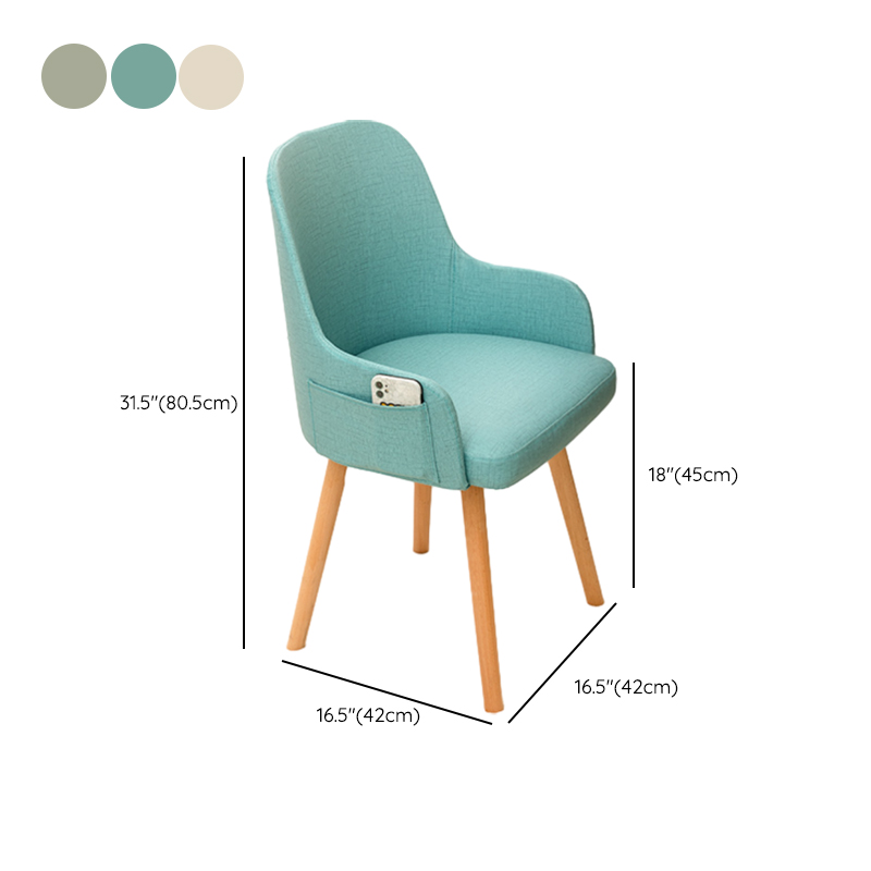 Rotatable/Non-Rotatable Steady Outlined Upholstered Arm Chair for Dinette with Solid Back and Foot Pads in a Modish Style - image 22
