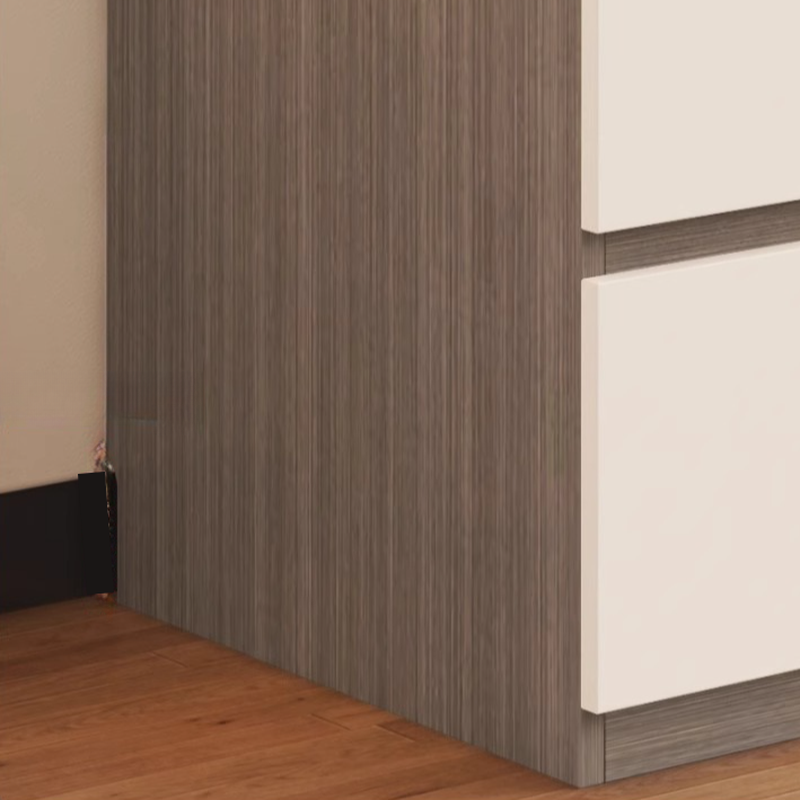 White Modish Manufactured Wood Independent Armoire Cabinet with Soft Close Drawer, Soft Close Door, and Interior Shelves - image 6