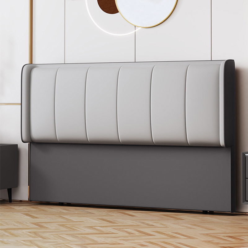 Trendy Panel Headboard in Natural Wood with No Distressing, Rectangle Shape for Twin XL/Full/Queen Bed, Featuring Sponge Upholstery Fill and Standard Height - image 2