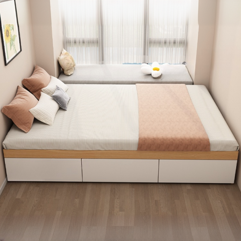 Modern Tatami Bed with 3 Storage Boxes - image 6