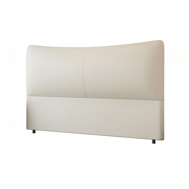 Simplistic Style Panel Headboard in Lumber with No Distressing, Rectangular Shape for Queen/Full/Twin XL Bed, Featuring Sponge Upholstery Fill and Standard Height