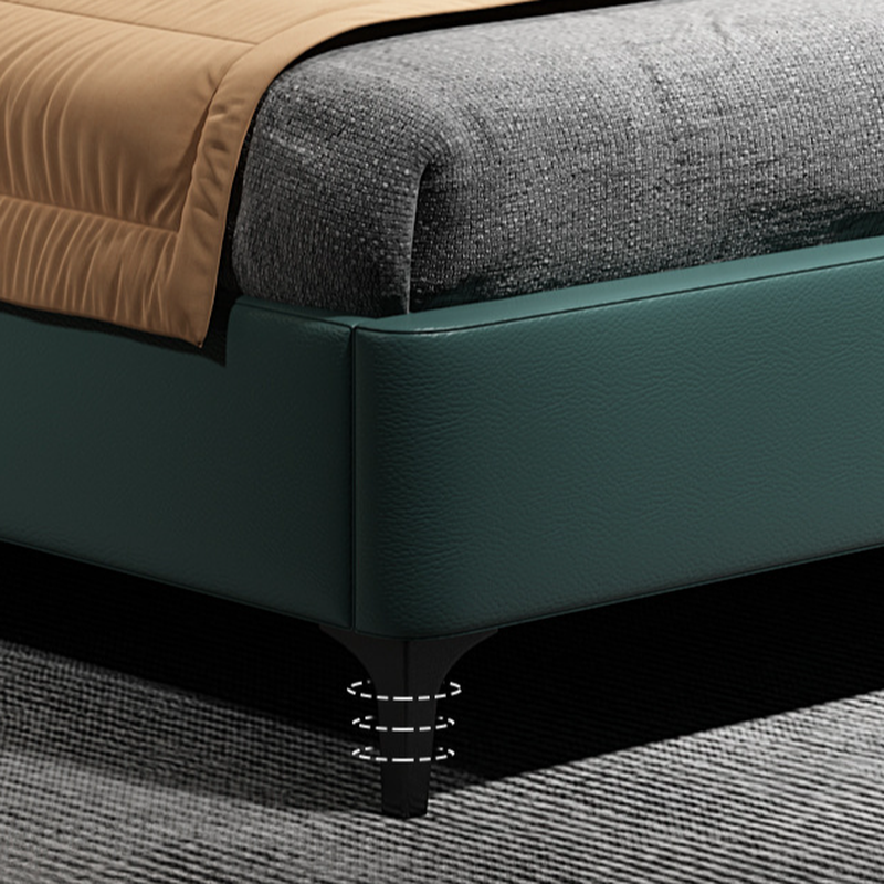 Lime Green Solid Color Timber Storage Bed/Platform Bed for Living Room - image 8
