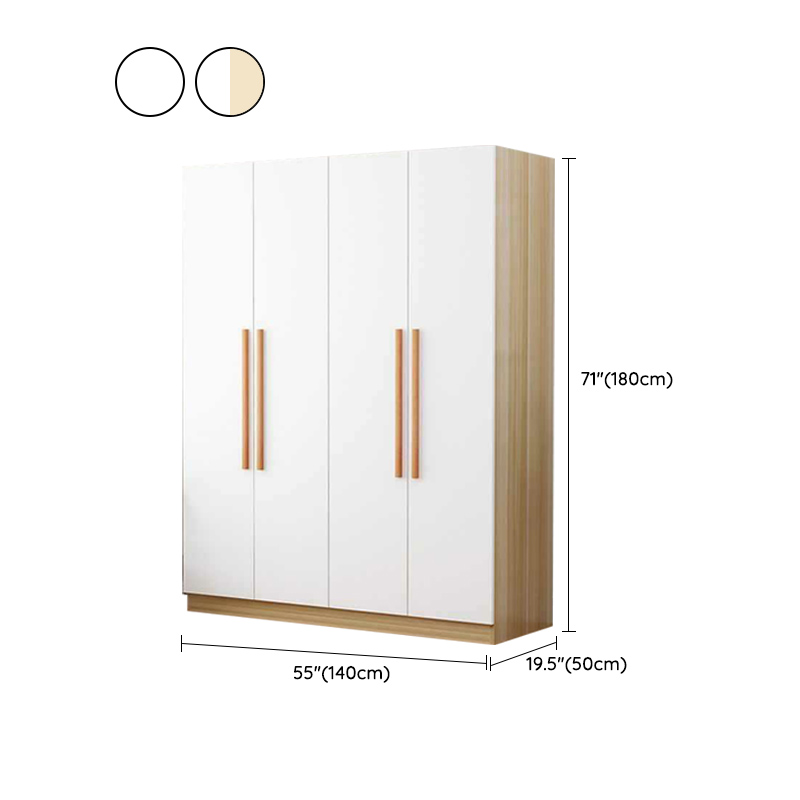 Modern Manufactured Wood Cabinet Armoire with Interior Shelves, Clothing Rod and Soft Close Door - image 15