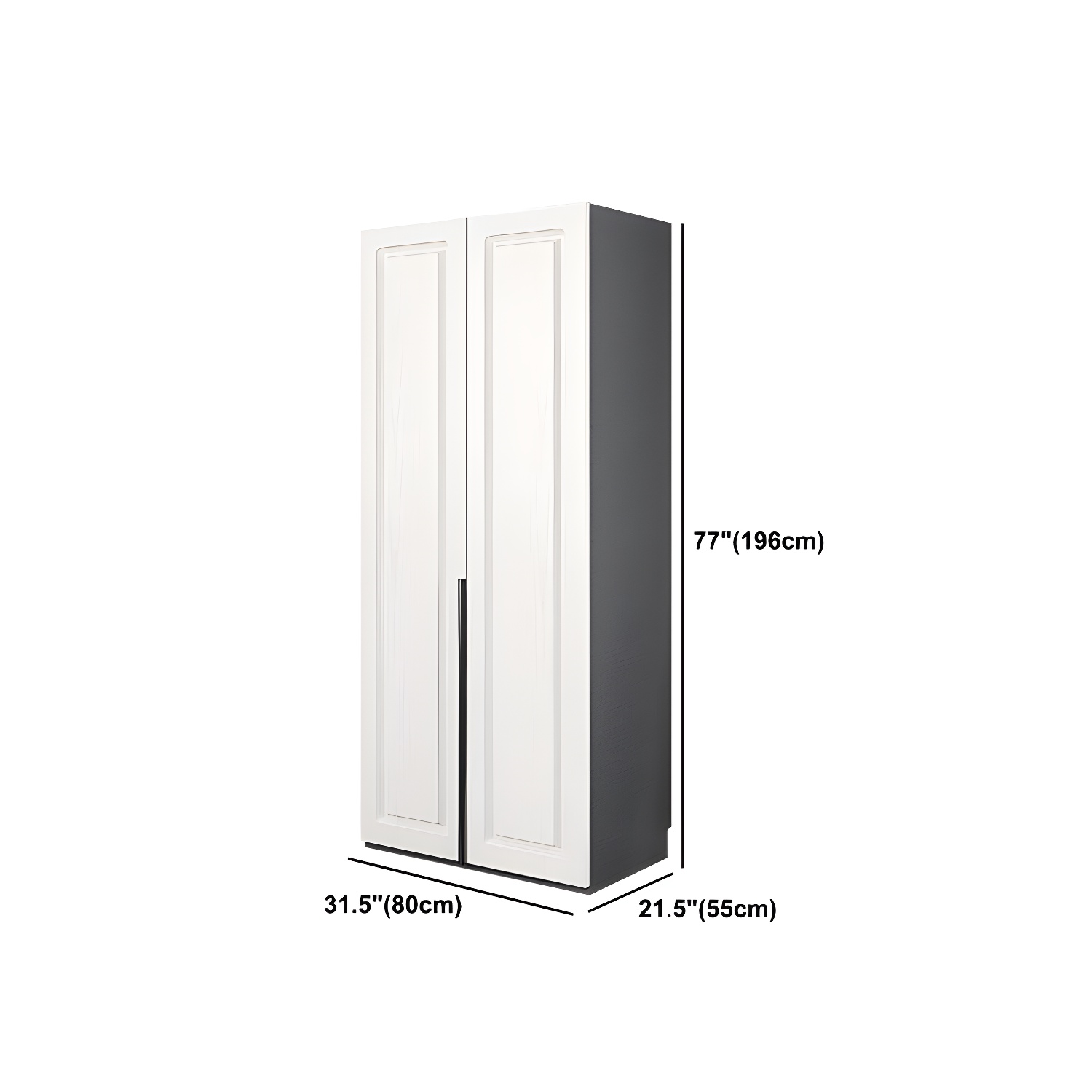Modern Style Wooden Wardrobe Soft Close Door Wardrobe Closet with Drawer - image 17