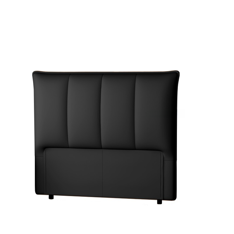 Standard（36-55“） Full(54"W x 75"L) Rectangle Free-standing Standard Upholstered Headboard Panel With Legs with Sponge Cushion in a Simple Style