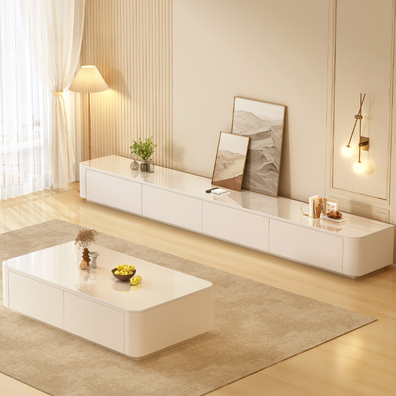 Deco Wood TV Stand with 3 Drawers/5 Drawers/4-Drawer and Cable Management - image 3