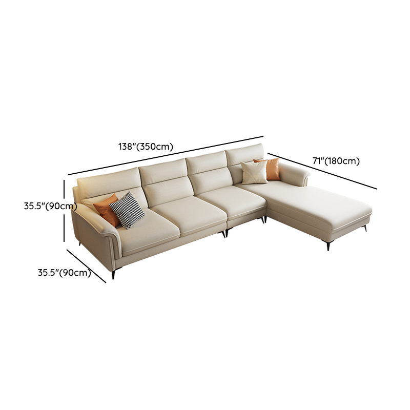 Straight/L-Shape Natural Wood Horizontal/Reversible Sofa Couch/Sofa Chaise - image 25