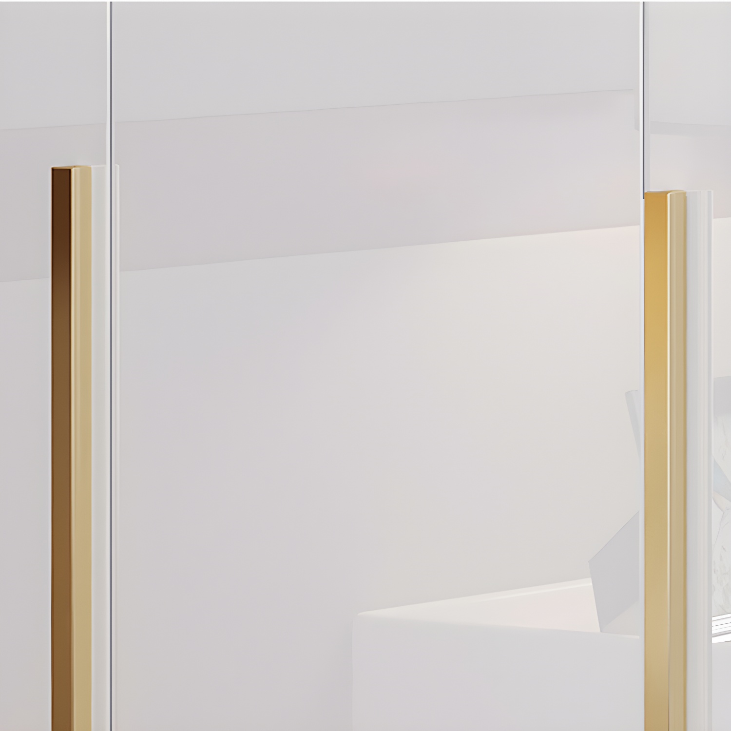 Bedroom Soft Close Doors Armoire Modern Style Wooden Wardrobe Cabinet - image 6