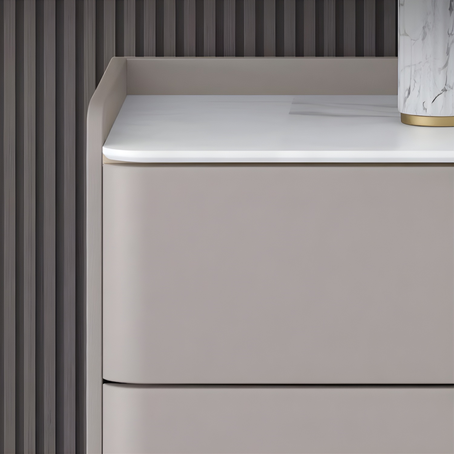 Modern Pine Wood Dresser with Drawers and Soft Close Glides in Narrow Design - image 19