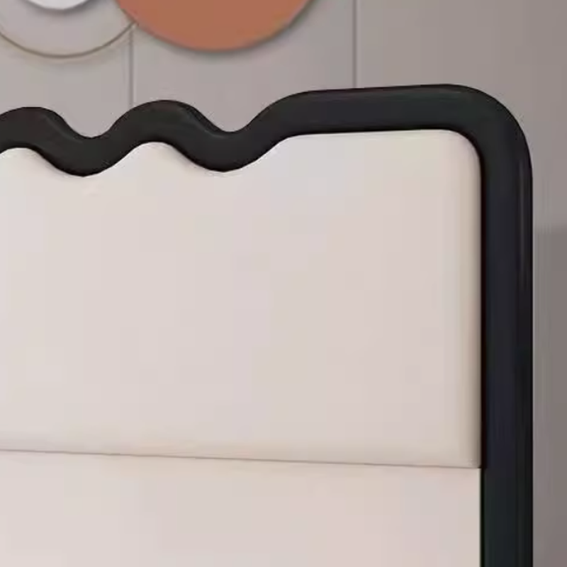 Modish Style Panel Headboard with No Distressing in Timber for King/Queen/Full Bed, Featuring Sponge Upholstery Fill, Free-standing Installation, and Standard Height - image 11