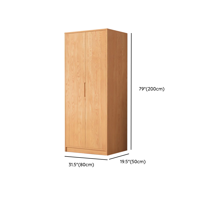 Wood Color Nordic Unfixed Wardrobe Closet - image 18