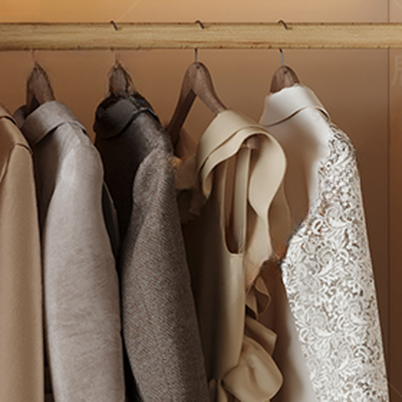 Minimalist Manufactured Wood Independent Almirah with Soft Close Drawer, Interior Shelves, and Clothing Rod - image 6