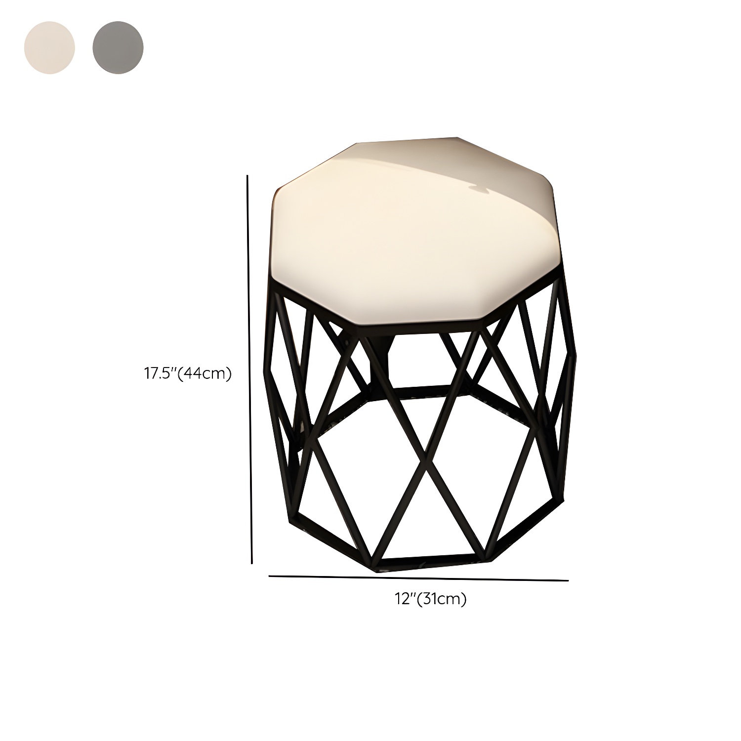 Contemporary Bedroom Makeup Vanity Desk Glass Vanity Dressing Table with Stool - image 18