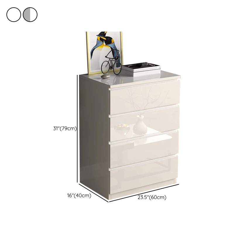 Contemporary Vertical/Horizontal Bleached Wood Semainier/Double Dresser/Bachelor Chest Pale Wood Finish 6 Drawers/5 Drawers/4 Drawers for Master Bedroom - image 18