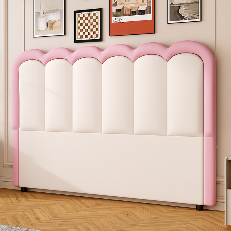 Modish Style Panel Headboard in Pine Wood with No Distressing for King/Queen/Full Bed, Featuring Sponge Upholstery Fill and Free-standing Standard Installation with Standard Height - image 8