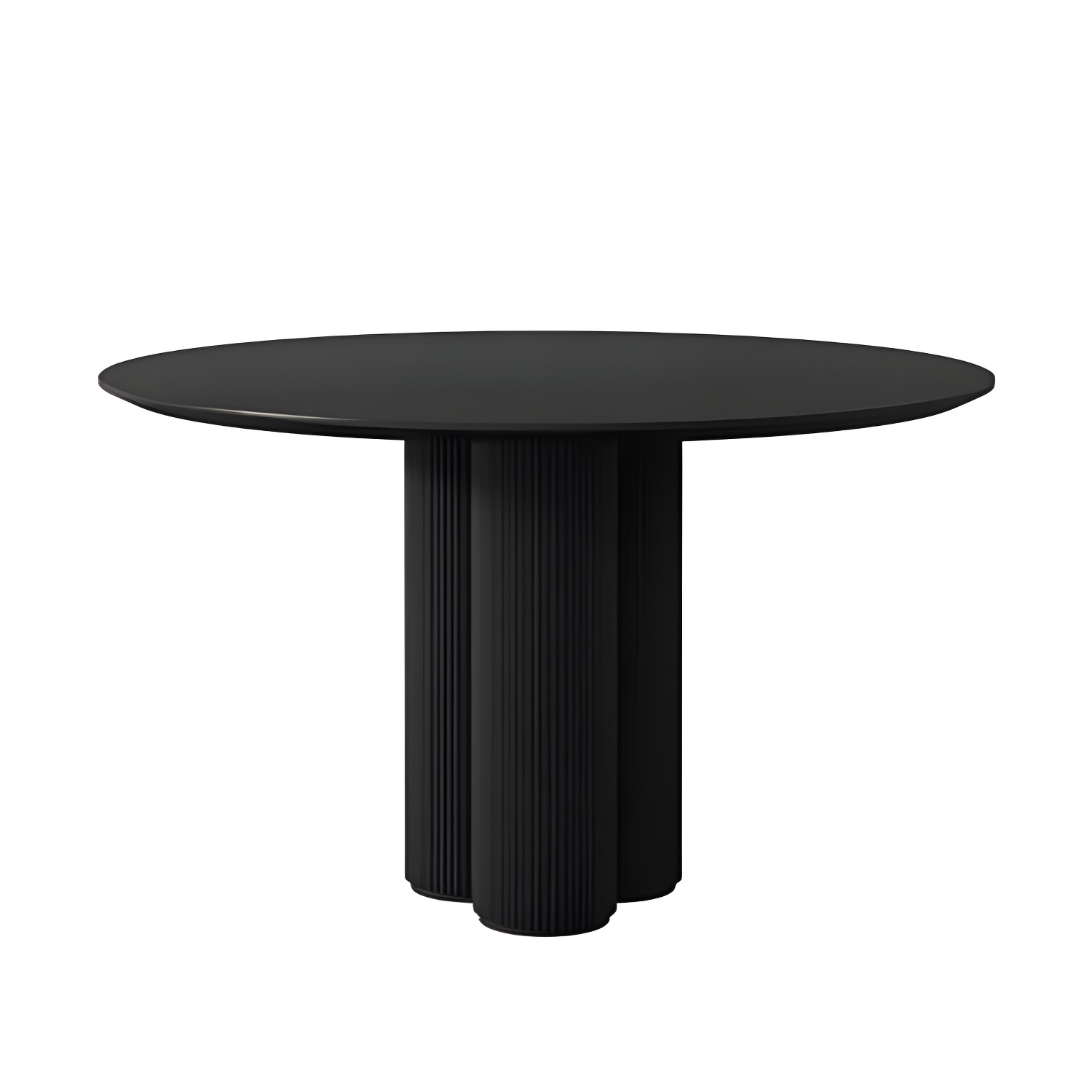 Modern Casual Dining Table Round Top Dinner Table Kitchen Home - image 7
