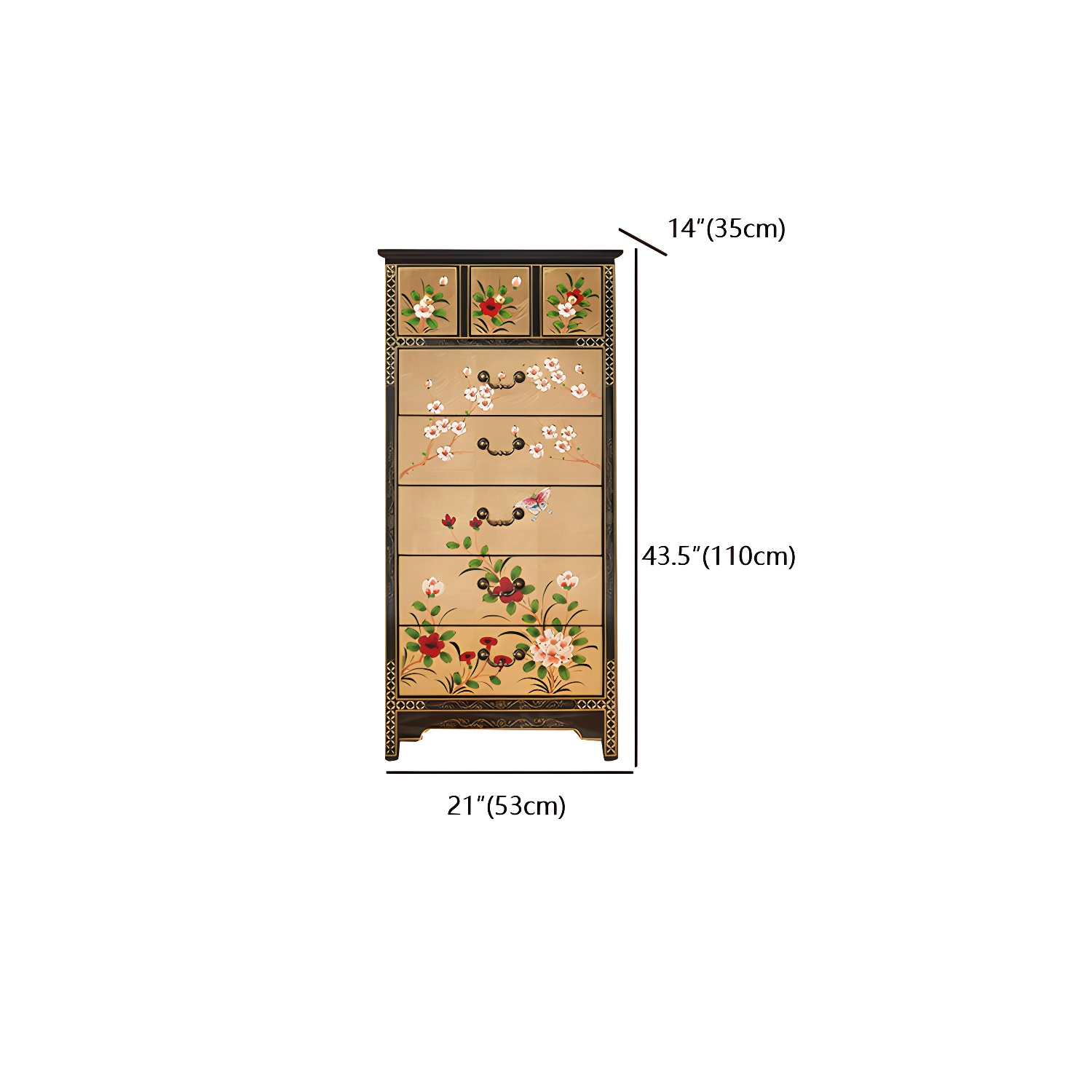 Classic Glam Dresser Solid Wood Storage Chest Dresser with 5/6/7/8/9 Drawers - image 21
