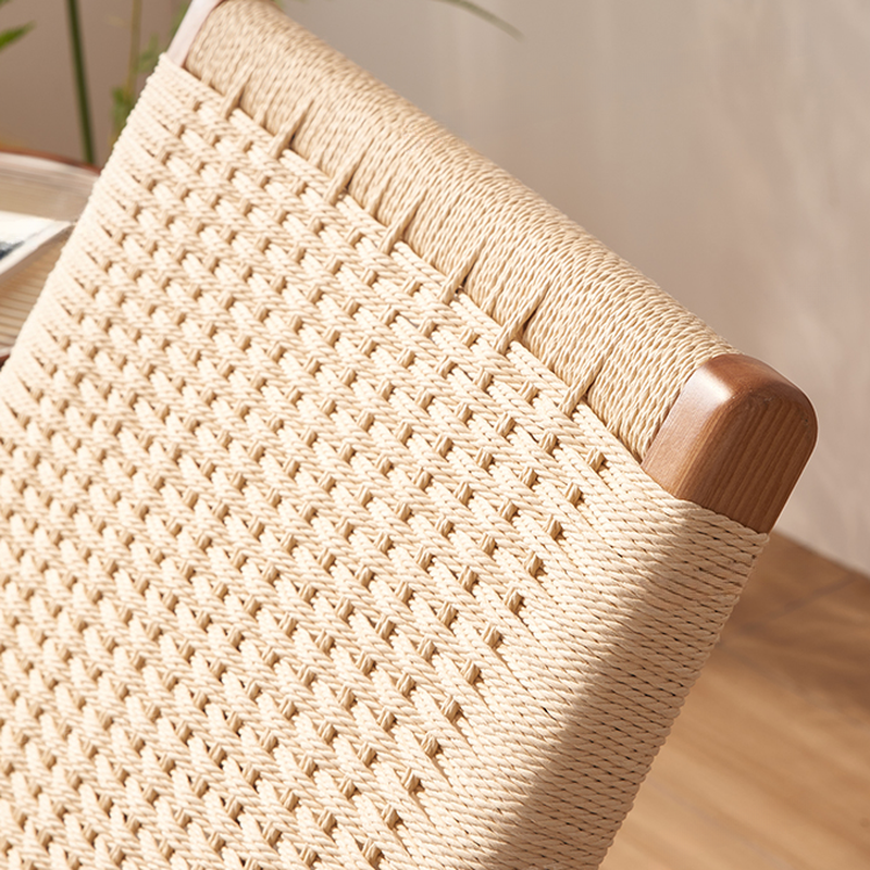 Asian Style Wicker Front Porch Rocking Chairs with Track Arm - image 11