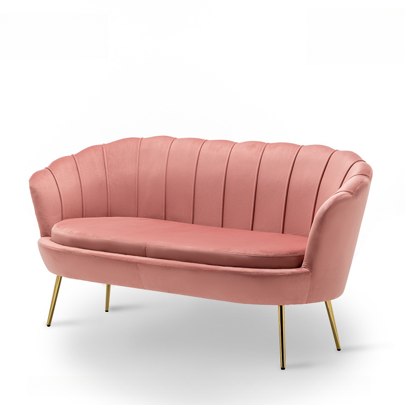 Magenta/Olive Green/Cerulean Single Sofa/Loveseat with Sloped Arms Sitting Room - image 20