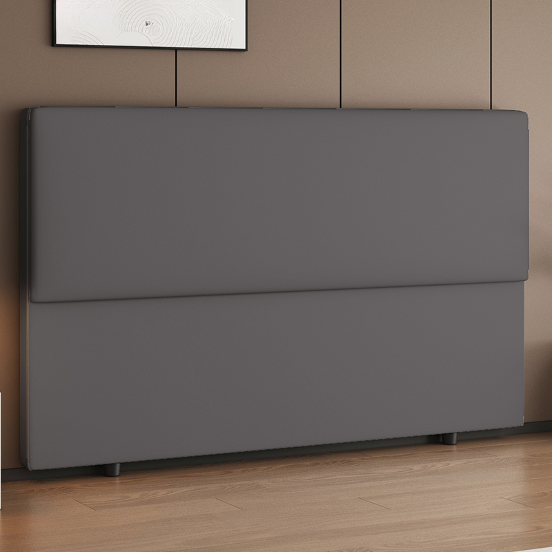 Modish King(76"W x 80"L)/Queen(60"W x 80"L)/Full(54"W x 75"L) Rectangular Panel in Sponge with Timber Frame and With Legs, Standard（36-55“） H