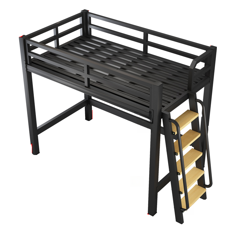 Art Deco High Bed Frame/Bunk Bed with Stair - image 8