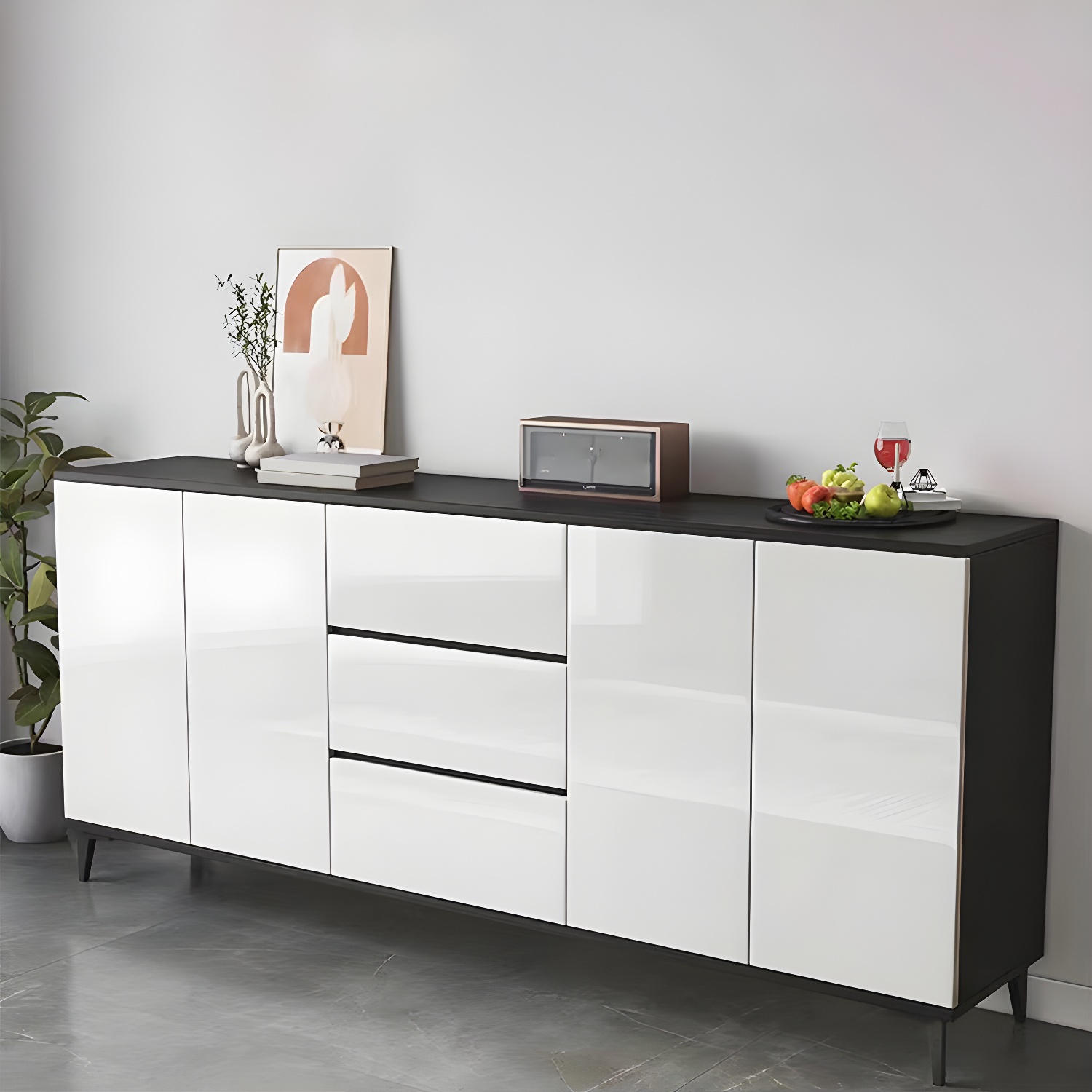 Contemporary Sideboard Cabinet with Drawer and Door for Living Room - image 16