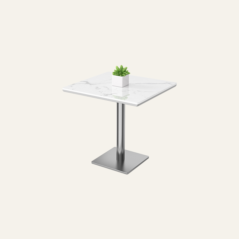 Minimalist/Luxurious Dining Table with Slate Stone Top, Fixed Table, Seats 4/2 - image 4